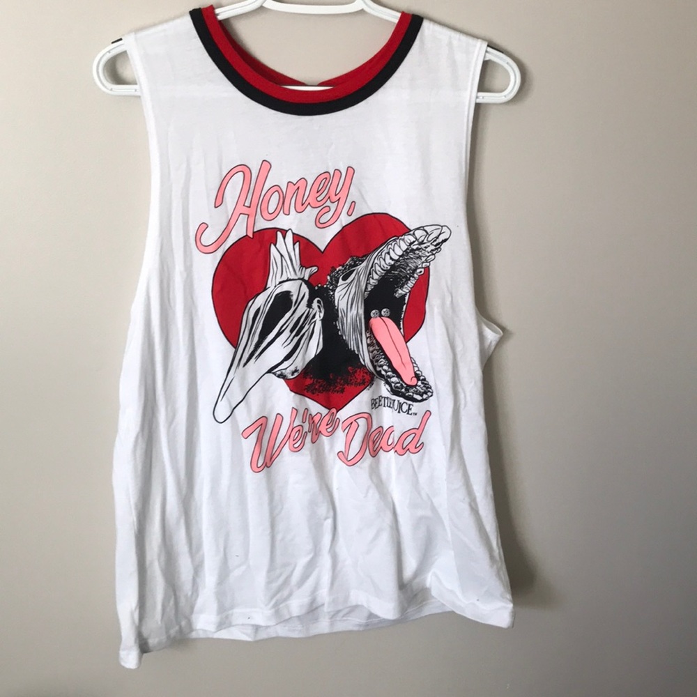 Beetlejuice tank top